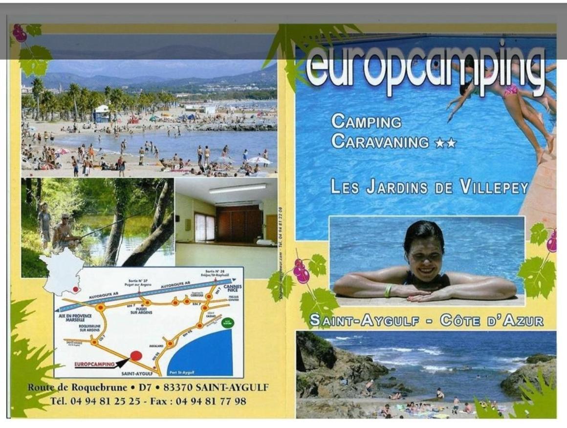 Vacances Familiales Dans Camping Avec Piscine Фрежюс Экстерьер фото